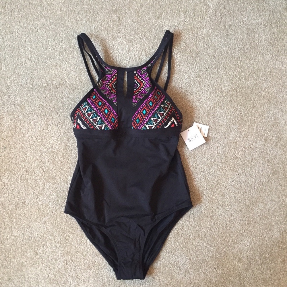 Skye Swimwear Hi-Neck One Piece